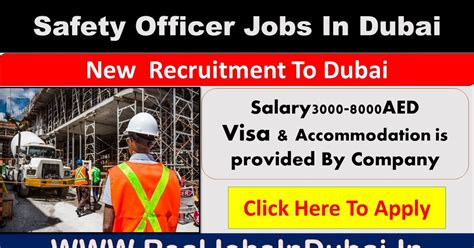 safety officer jobs abroad.